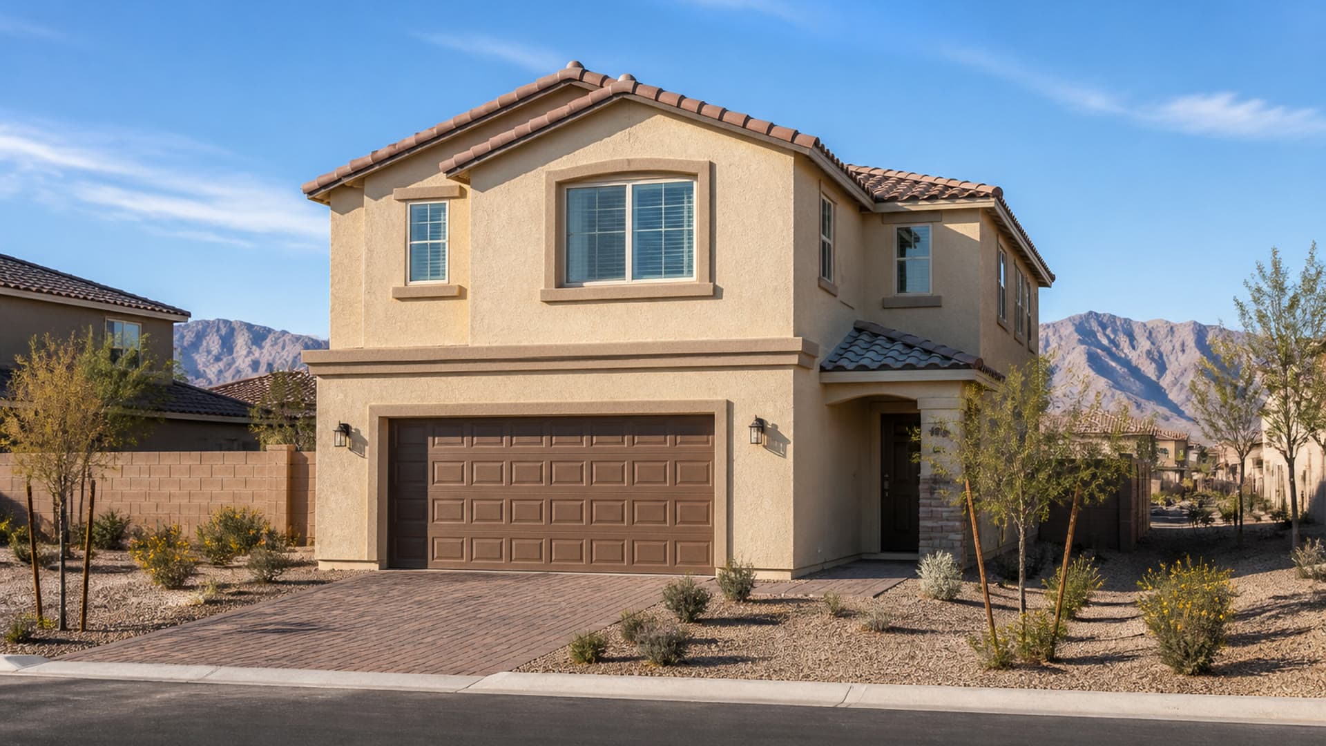 D.R. Horton new construction in Tule Springs, North Las Vegas