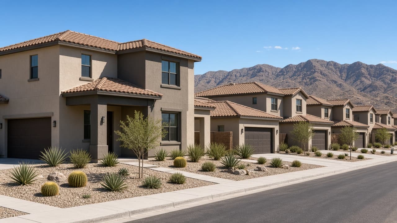 New construction homes in Aliante North Las Vegas