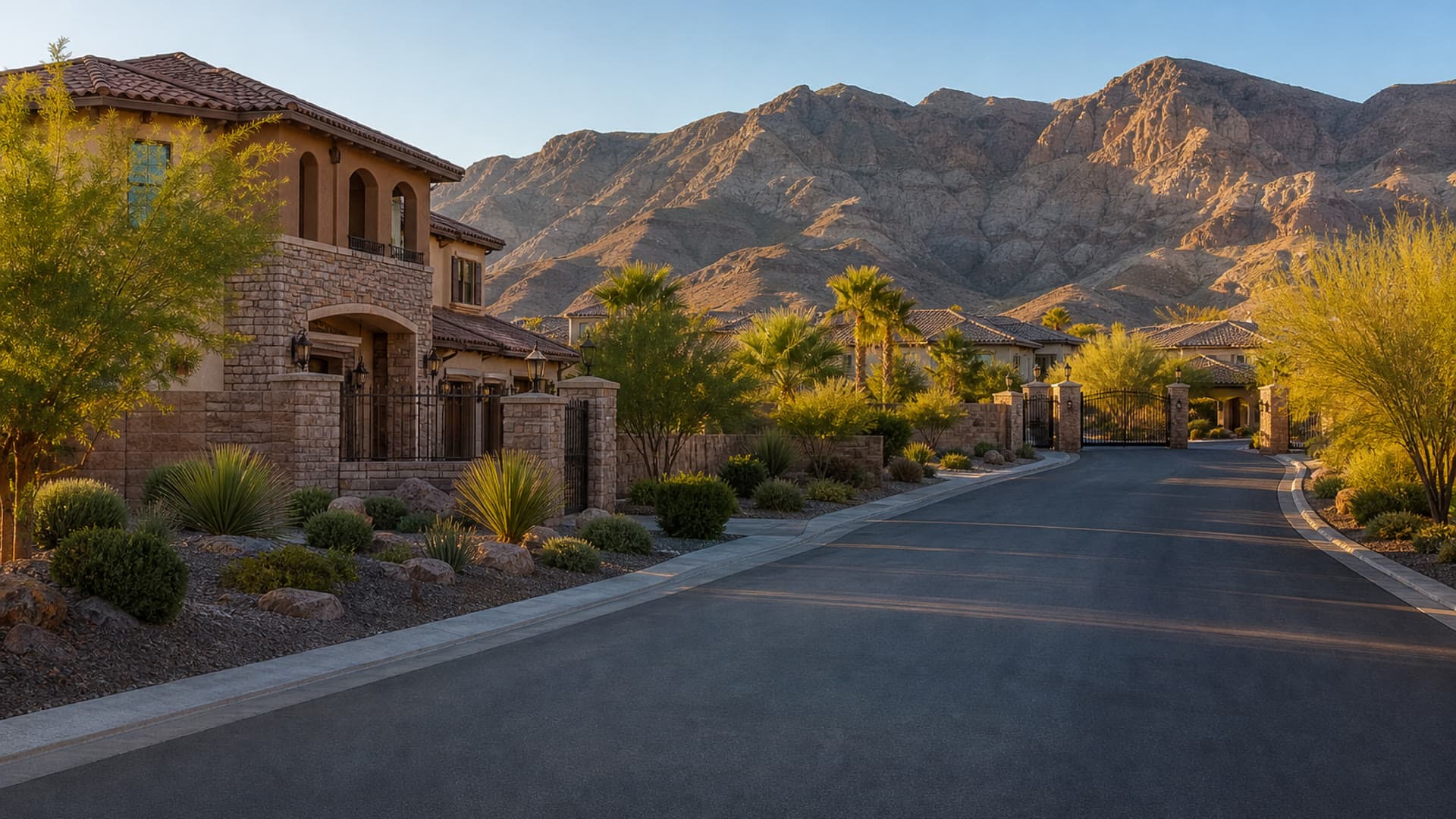 Luxury gated homes in The Prominence, Aliante, North Las Vegas 89084