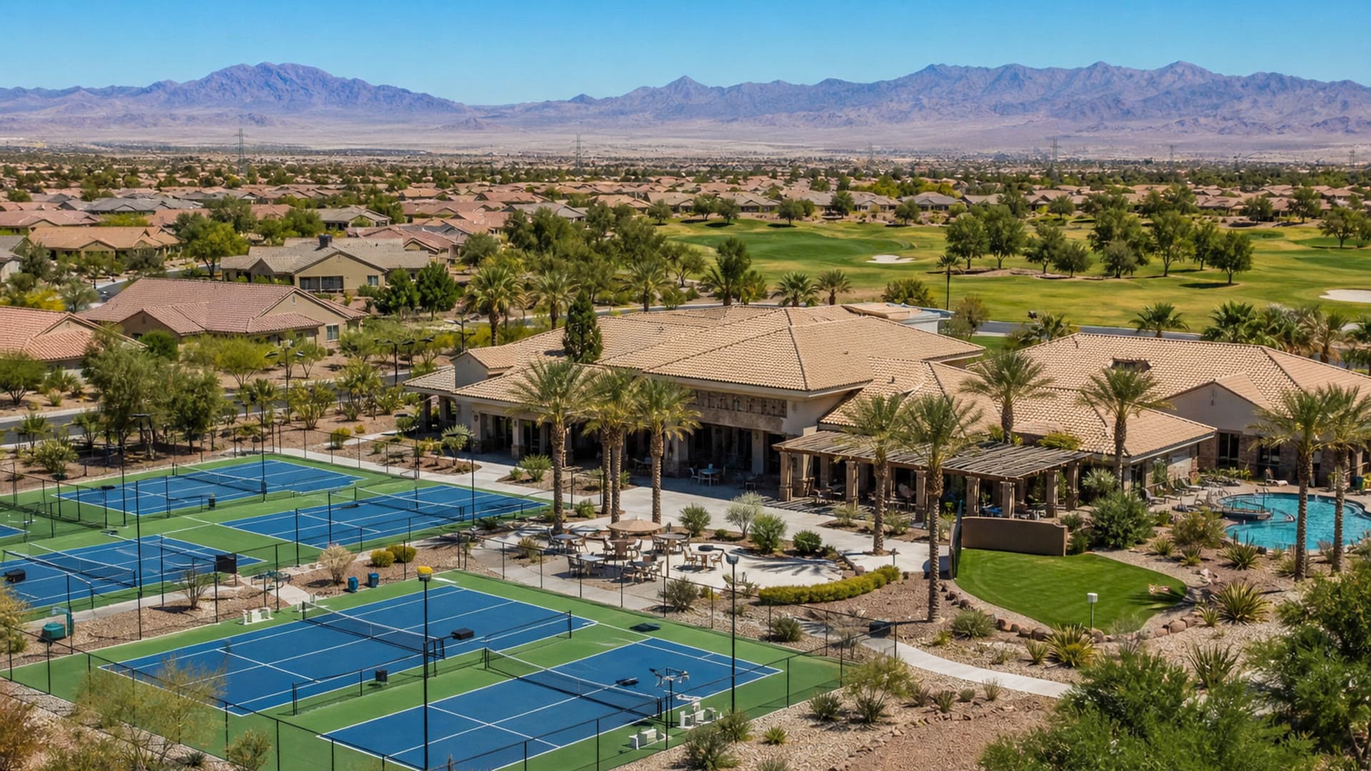Sun City Aliante 55+ active adult community
