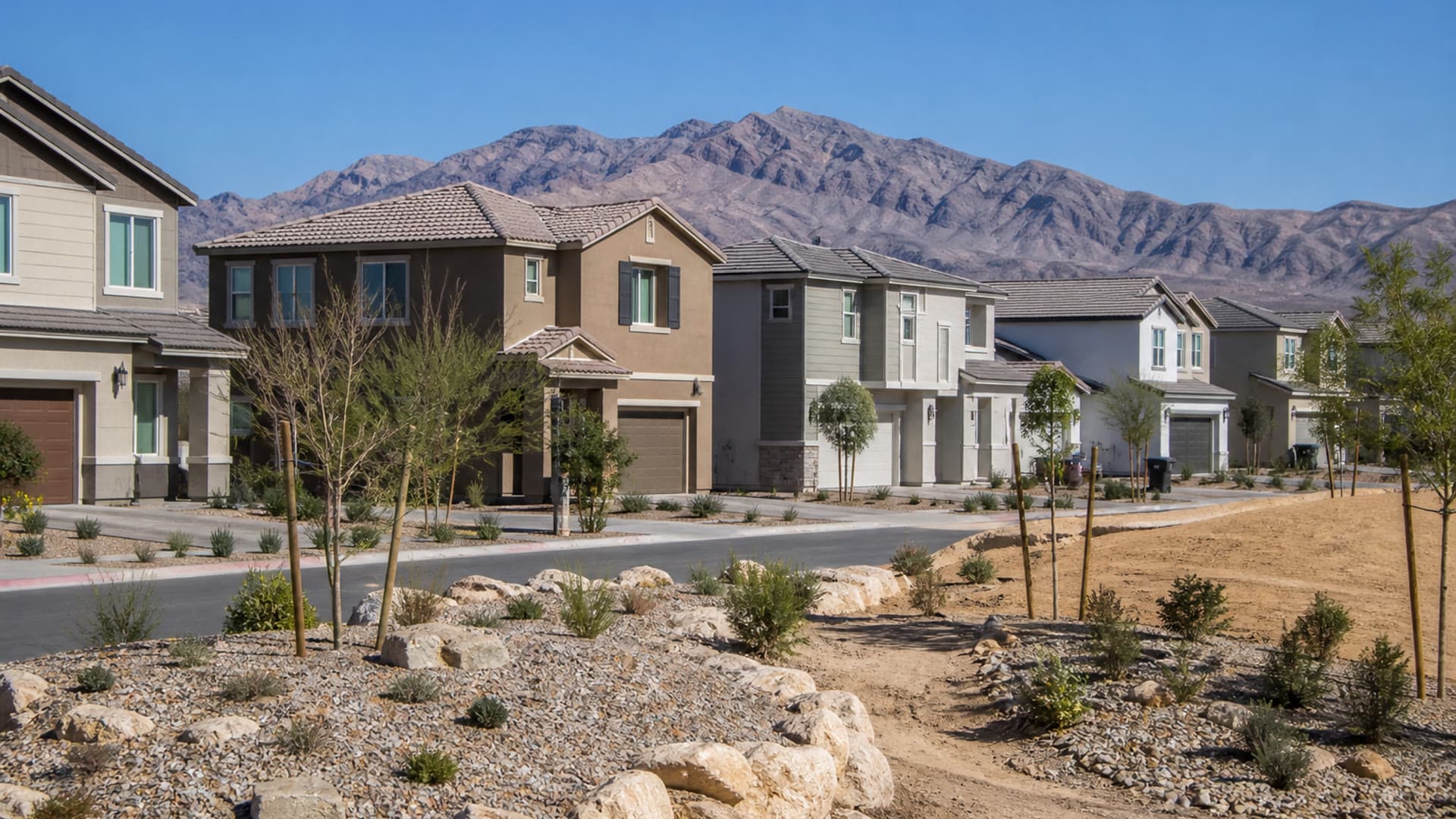 New construction homes near Tule Springs and Aliante, North Las Vegas