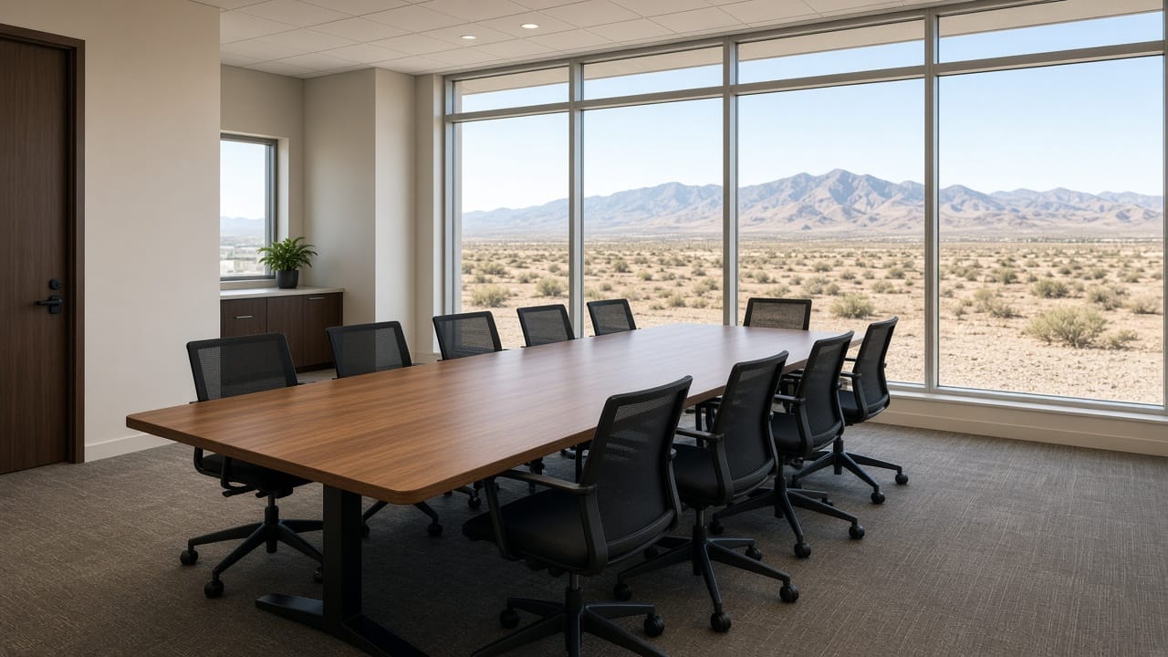 Empty conference room at 2590 Nature Park Drive, North Las Vegas 89084