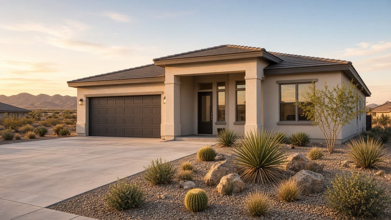 Never-lived-in new construction home near Aliante, North Las Vegas 89084