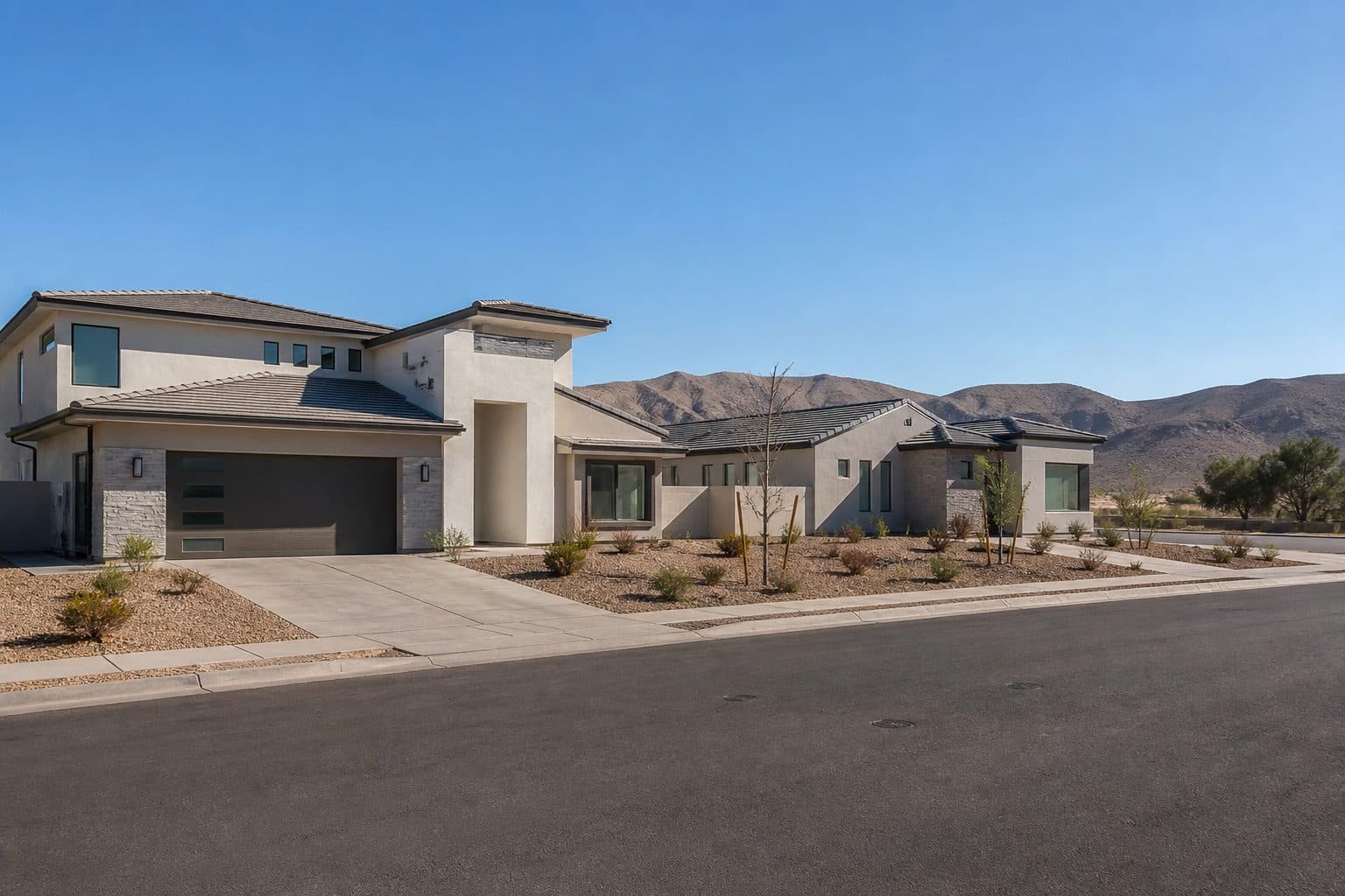 New construction homes near Tule Springs, North Las Vegas