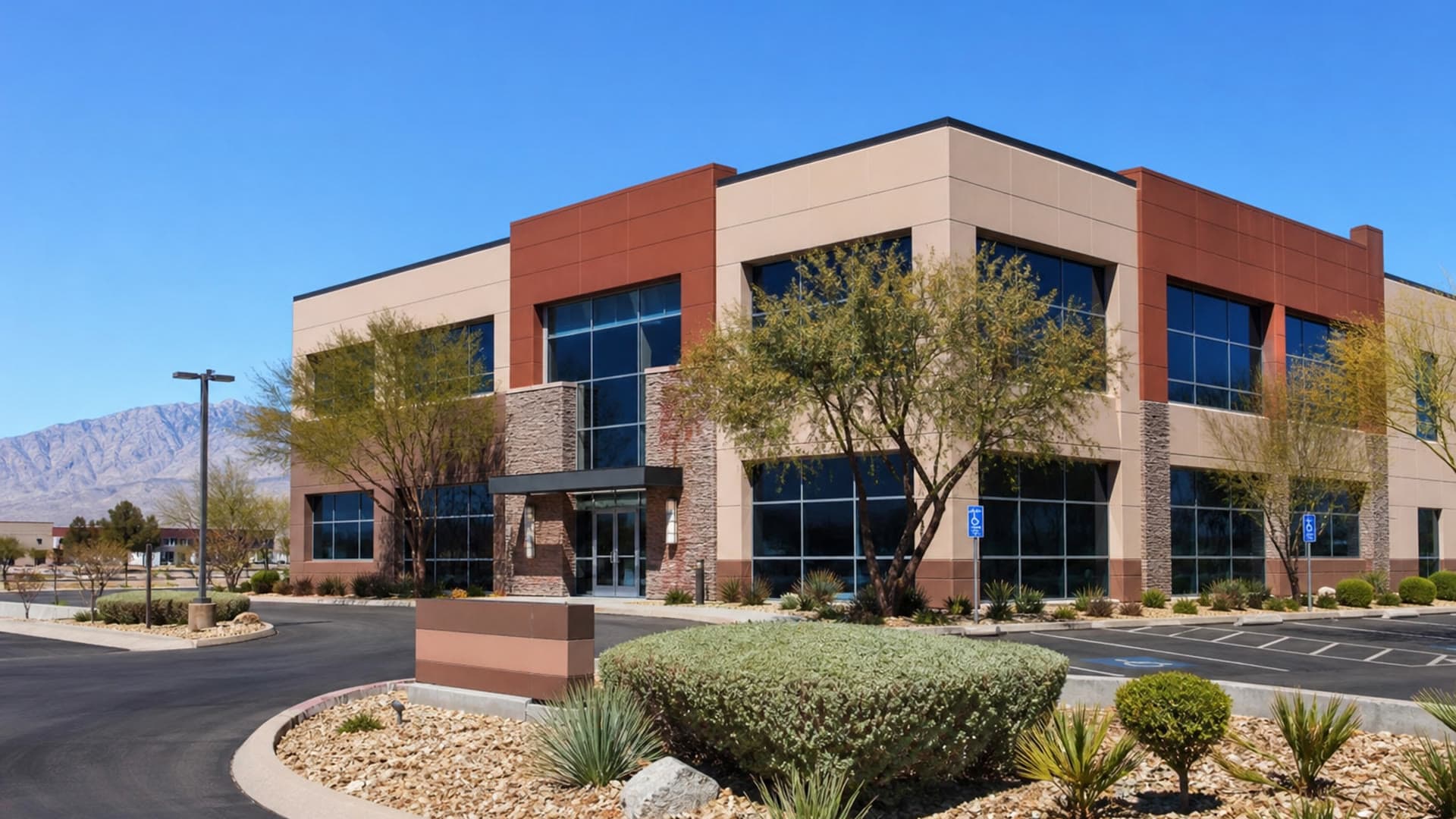 Professional office exterior near 2590 Nature Park Drive, North Las Vegas 89084