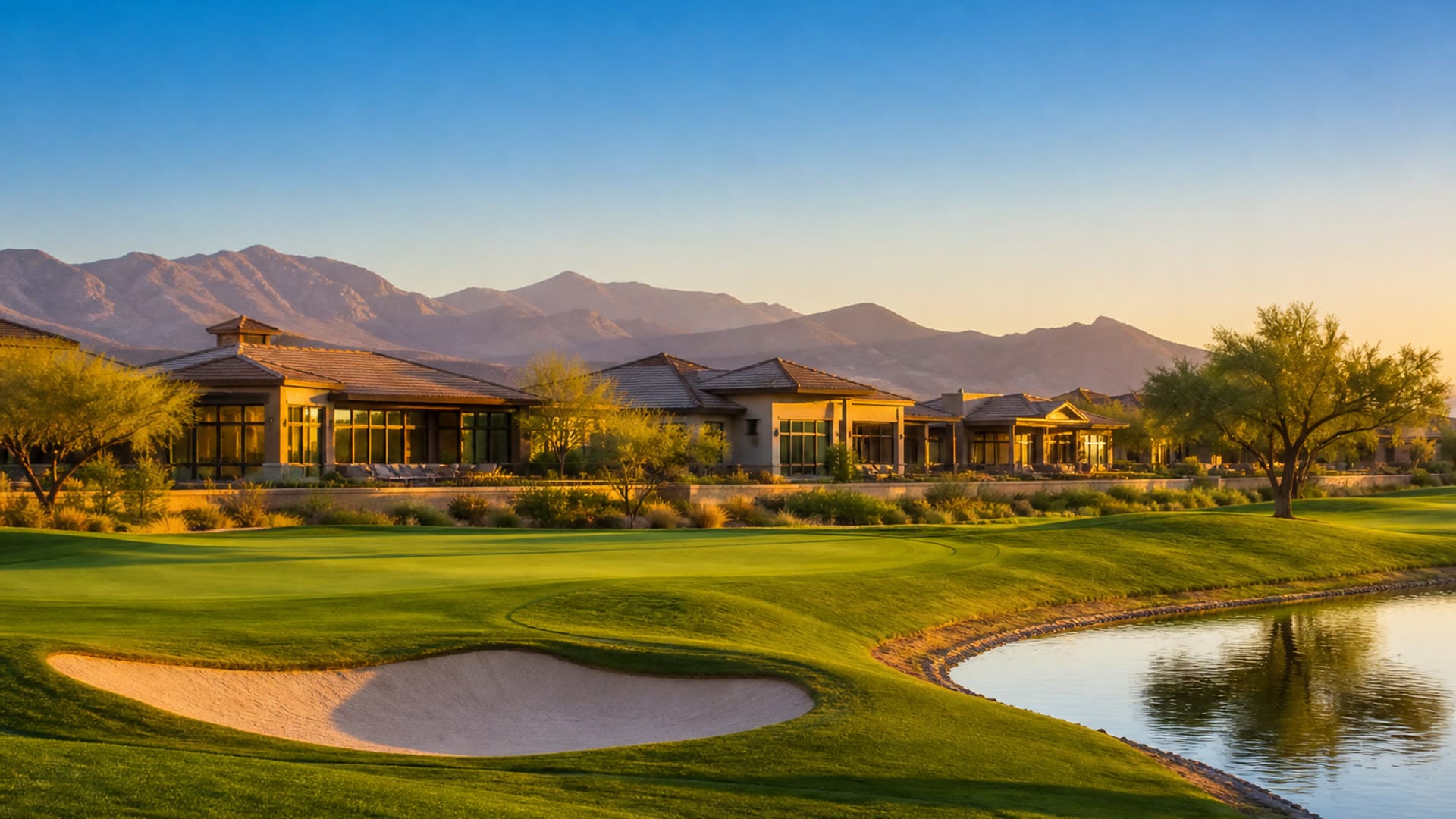 Golf-course homes near Club Aliante in North Las Vegas 89084