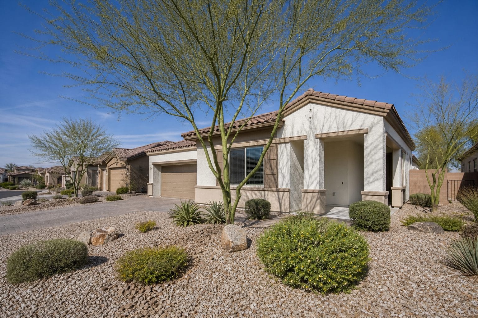Aliante neighborhood homes in North Las Vegas