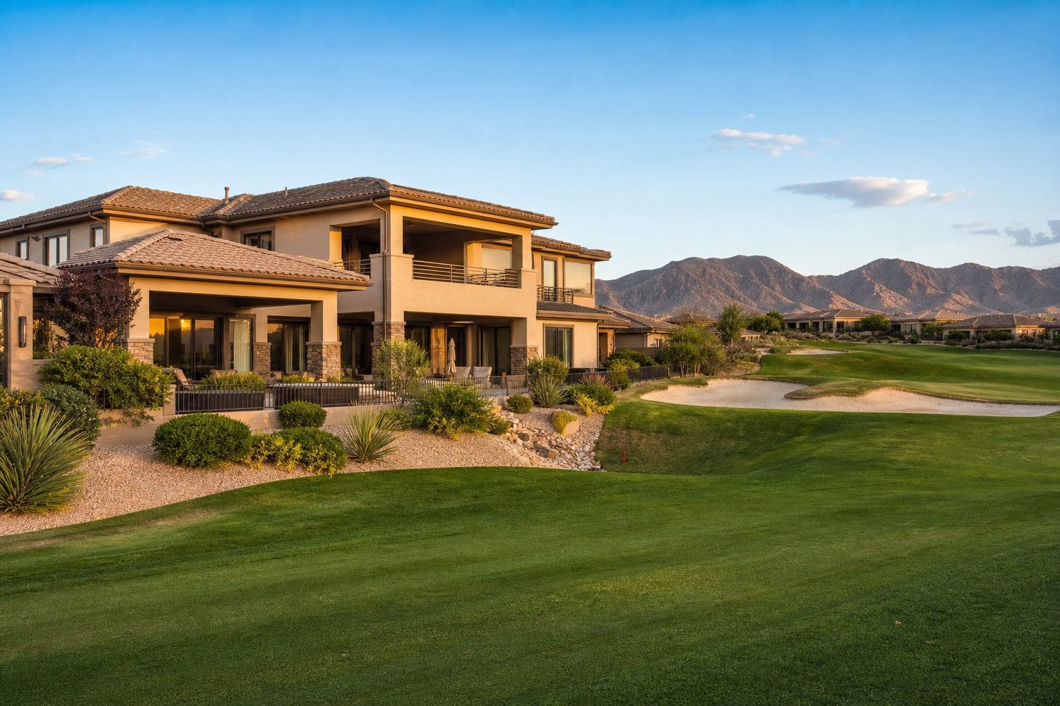 Golf-course estate in Aliante, North Las Vegas