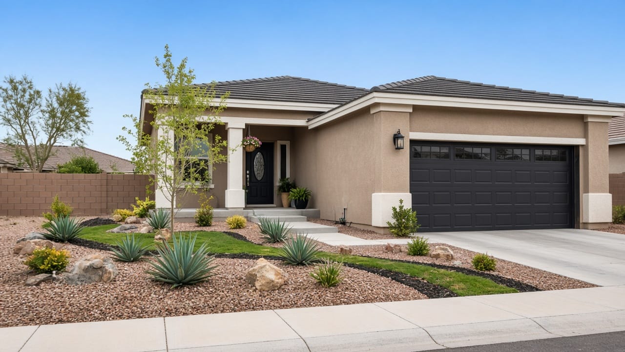 Aliante curb appeal prepared for MLS pricing from 89084 comps